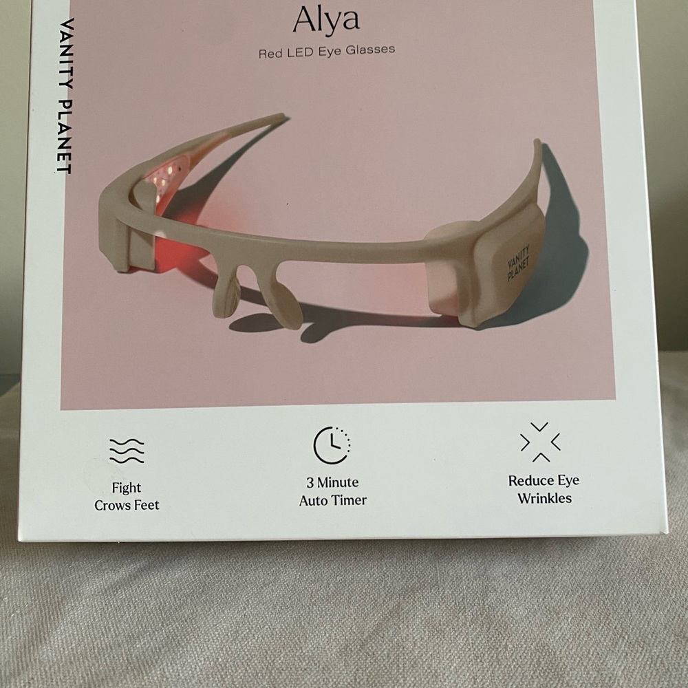 Alya Red LED Eye Glasses